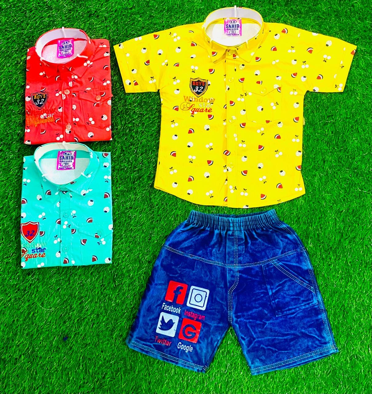 Palka Dots Shirt pants in denim-2