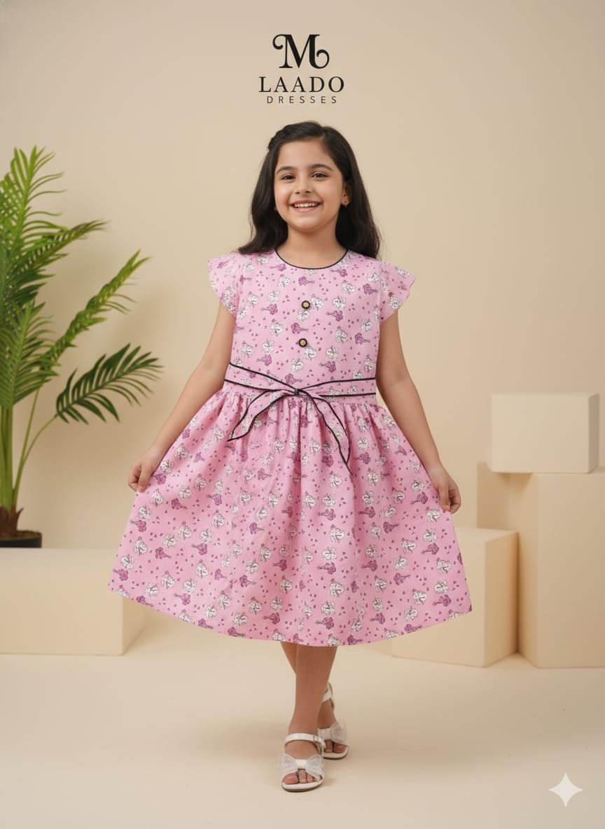 LD lafer cotton frock