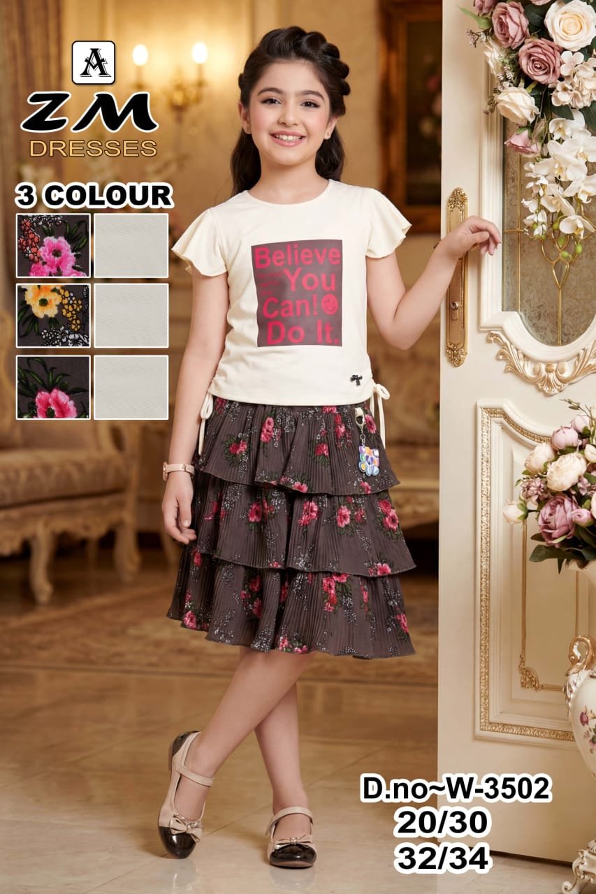 Western Zm Top skert 20x30 frill