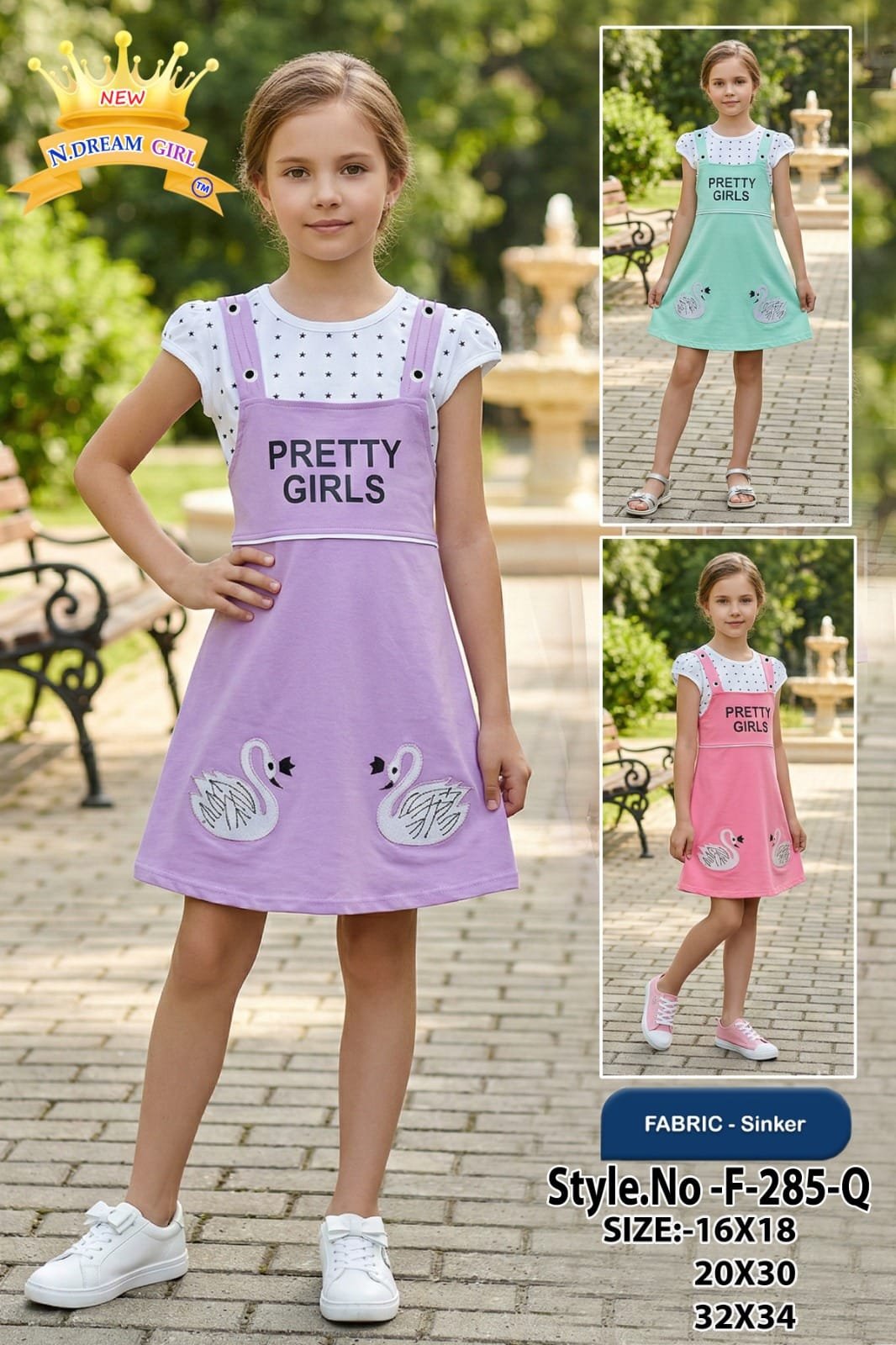 DR Hosiery frock Bulk Order Mix designs